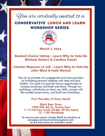 Lunch and Learn March